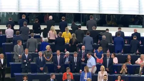 Brexit Party Meps Turn Their Backs On Ode To Joy Performance Video