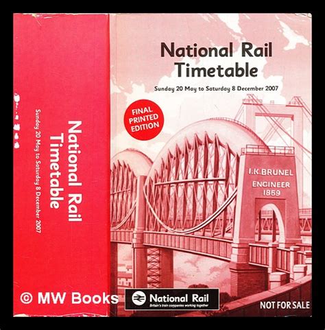 National rail timetable - Sunday 20 May to Saturday 8 December 2007 by ...