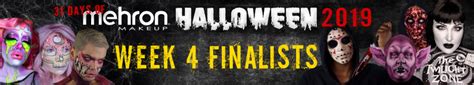 31 Days Of Mehron Halloween Week 4 Finalists Mehron Inc