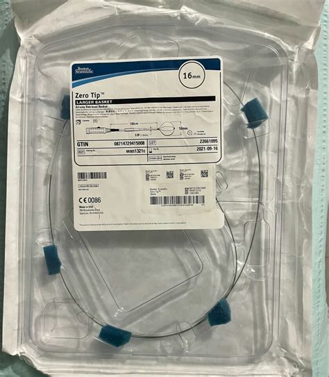 New BOSTON SCIENTIFIC 1321 Zero Tip Airway Retrieval Basket 120cm X