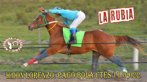 La Rubia H Don Lorenzo Pago Bola Ctes 110922 Youtube