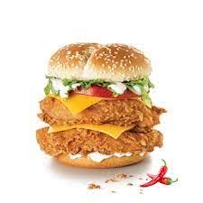 Double Zinger Burger – Chicken and More