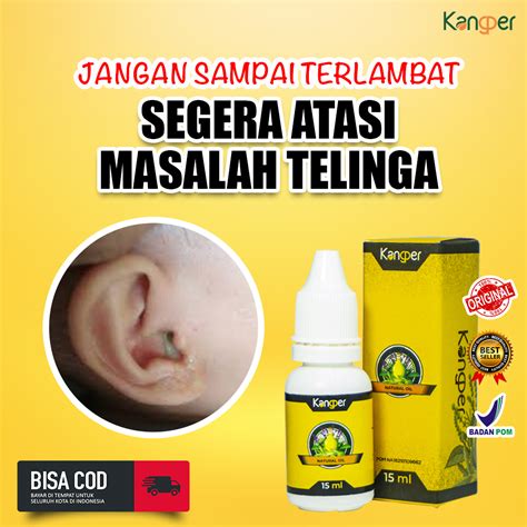 Kangper Obat Tetes Telinga Berdengung Bernanah Berair Obat Telinga