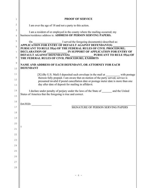 Sample Request For Entry Of Default Under Rule 55 A In United States