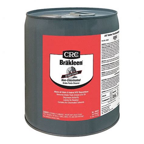 Crc Solvent Liquid Brake Parts Cleaner 32hf1805052 Grainger