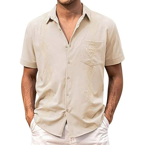 Pedort Shirts For Men Dressy Casual Mens Polo Shirts Short Sleeve Dry