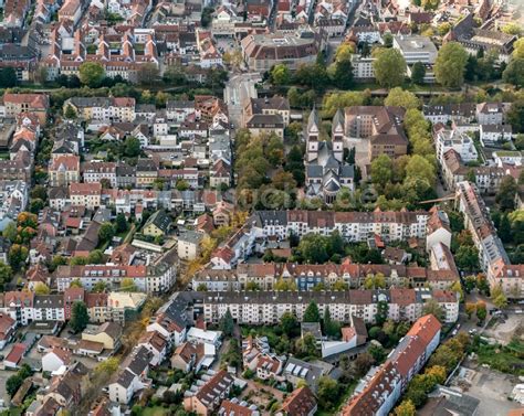 Offenburg Aus Der Vogelperspektive Stadtansicht Vom Innenstadtbereich