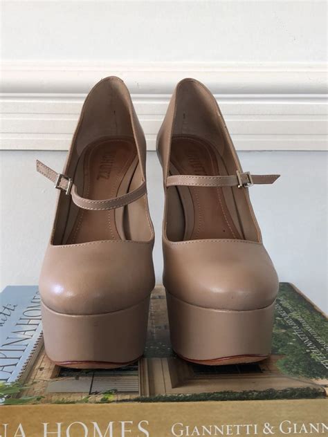 Sapato Schutz Vintage Nude Sapato Feminino Schutz Usado Enjoei