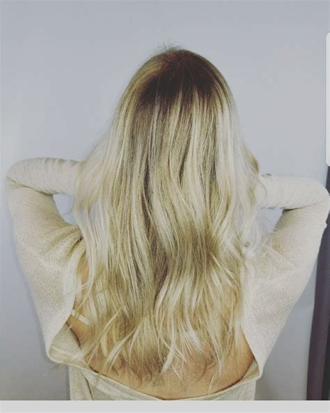 Shadow Root And Icy Blonde Highlights Icy Blonde Highlights Blonde Highlights Icy Blonde