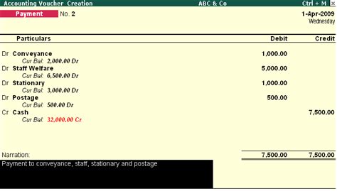 How To Create A Payment Entry In Double Entry Mode Tally Erp 65340