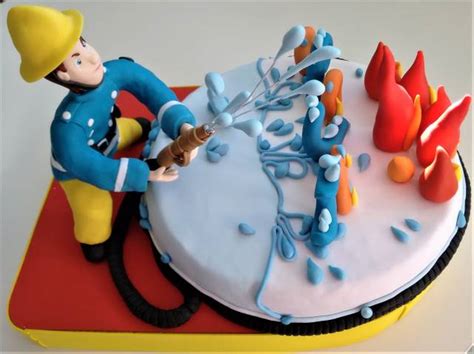 Fireman Sam Decorated Cake By Clara Cakesdecor