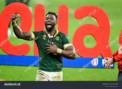 Siyamthanda Siya Kolisi During Rugby Union Stock Photo 2391174089 ...