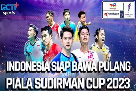 Link Live Streaming Indonesia Vs Thailand Di Piala Sudirman 2023