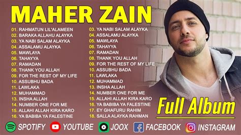 Maher Zain Full Album Kumpulan Lagu Terbaik Maher Zain Populer 2024