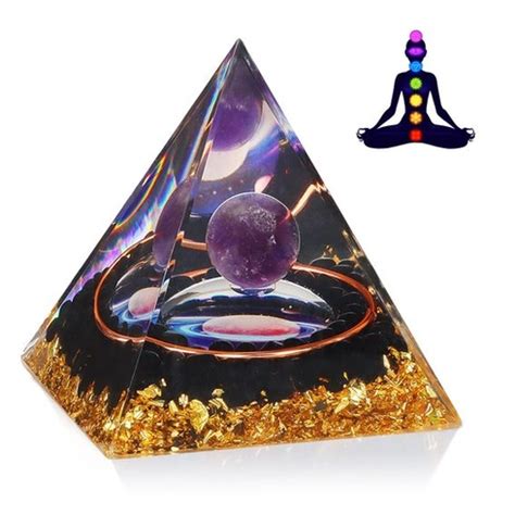 Orgonov Pyramida Reiki Krystalov Pyramida Ametystov Koule Strom