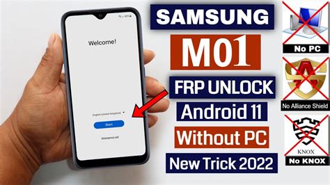 Samsung M01 Frp Bypass Android 11 Without PC New Method 2022 Samsung