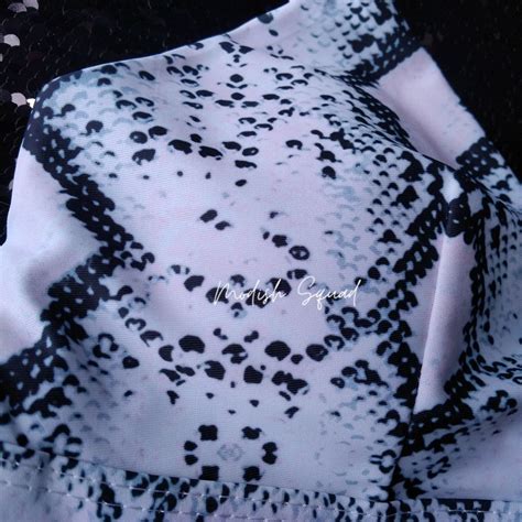 Bnew W Tag Pinkish Gray 2pc Bikini Snakeskin Swimsuit Highwaist Bikini Bottom Sexy Bikini Sexy