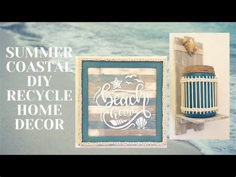 Dollar Tree Coastal DIYS Summer DIY Daily Series Collab With Heidi