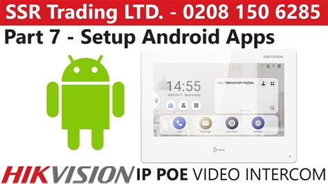 Hikvision Ip Poe Android Intercom Setup Part Add Android Apk Apps