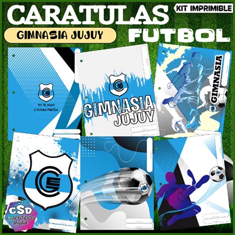 KIT CARATULAS GIMNASIA JUJUY ConSentidos Digital