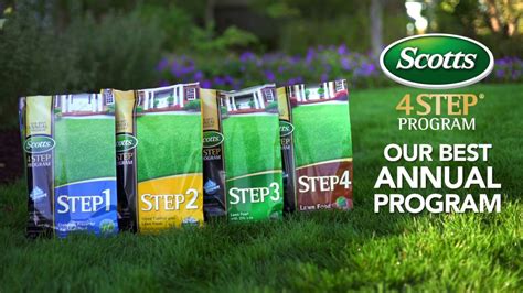 How To Get A Great Lawn With Scotts® 4 Step® Program Our Best Annual Program For Your Lawn