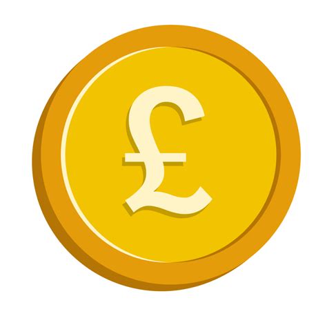 Pound Currency Money Coin Piece, Coin Illustration 37230727 PNG