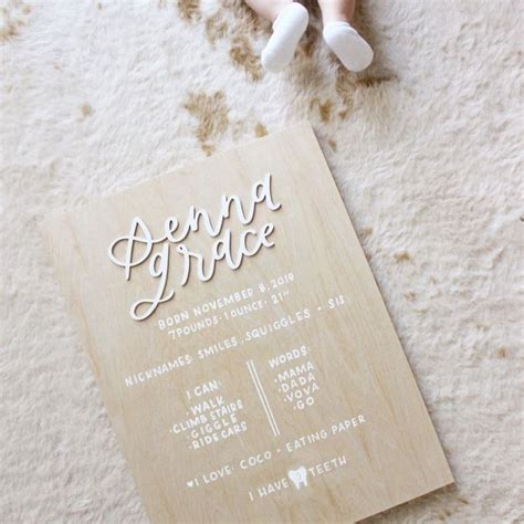 Sweet Babe S First Birthday Sign