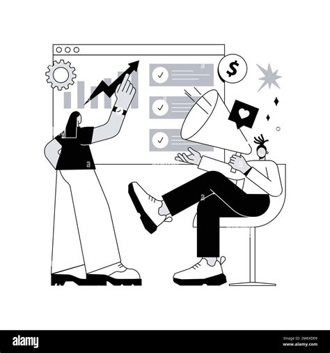 Pr Strategy Abstract Concept Vector Illustration Public Relations Job