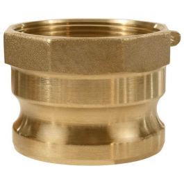 Type A Female Npt X Male Camlock Adapter Brass Fitting Coyote