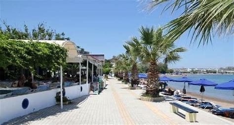 The Beach In Faliraki Rhodes Greece | Greek islands, Greece, Street view