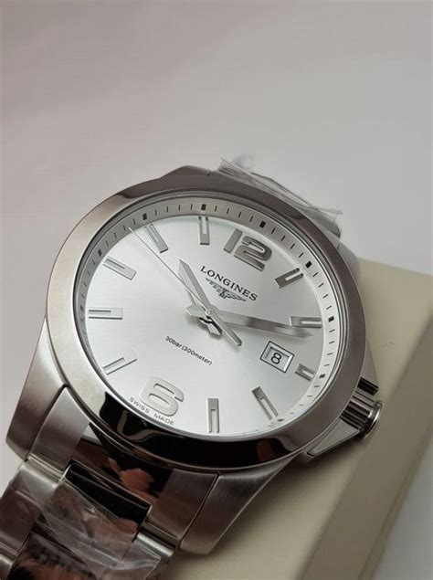 Longines Conquest L37594766 White Silver Dial 46110381 Catawiki