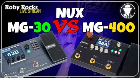 Roby Rocks Live Nux Mg Vs Mg Pedaliere A Confronto Youtube