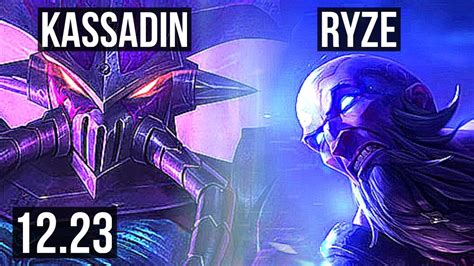 Kassadin Vs Ryze Mid Quadra Winrate Legendary Euw