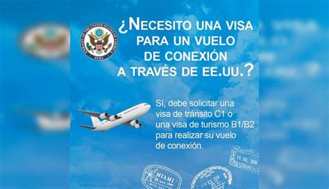 Visa C1 Usa Visa De Tránsito Para Estados Unidos