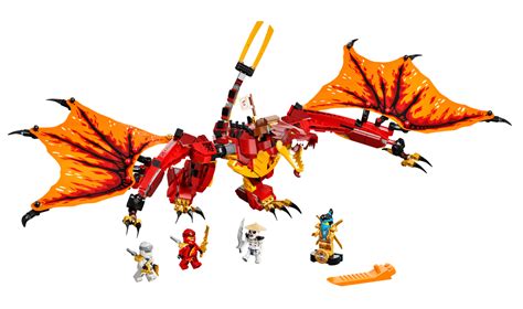 Buy Lego Ninjago Fire Dragon Attack At Mighty Ape Nz