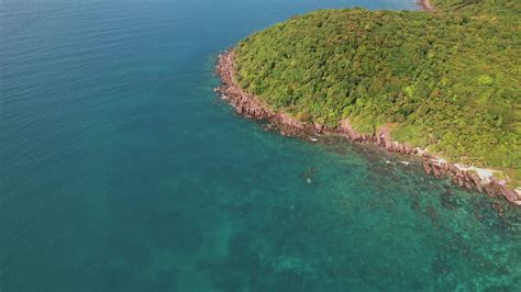 Tropical Island Paradise Aerial View 38598754 Stock Video at Vecteezy