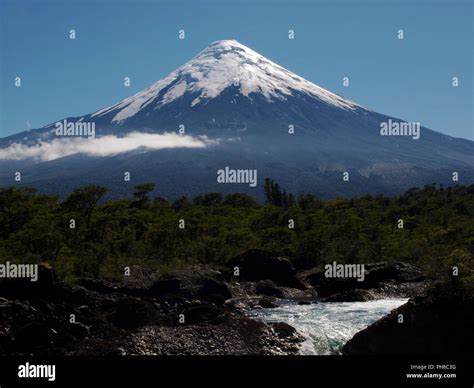 Volcano Osorno Chile Stock Photo - Alamy