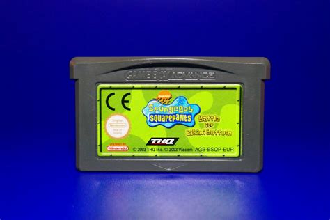 Spongebob Squarepants Battle for Bikini Bottom GBA Gebraucht in Vuarrens für CHF