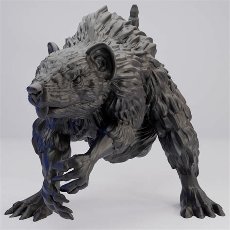 Hot Goblin 巨大ネズミB ミニチュア ホットゴブリン TRPG モンスター