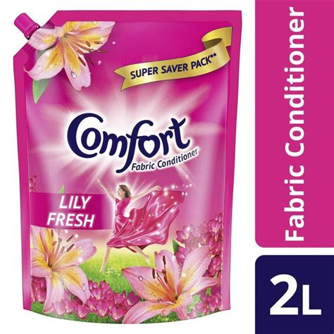 Comfort Fabric Conditioner Lily Fresh Pack Of 1 2l Kartwalk