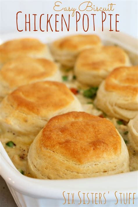 10 Best Chicken Pot Pie With Refrigerator Biscuits Recipes