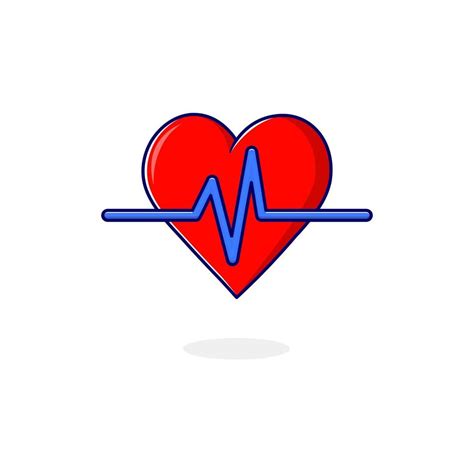 Heart Rate Icon Illustration Cartoon Style Icon 3782176 Vector Art At Vecteezy