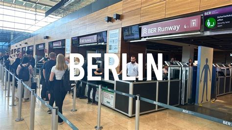 Berlin Airport BER Runway Security Guide YouTube