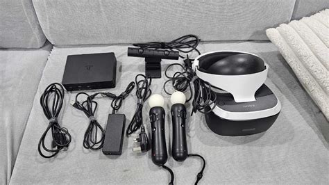 PS 4 VR set with complete accessories and box, Video Gaming, Video Game ...