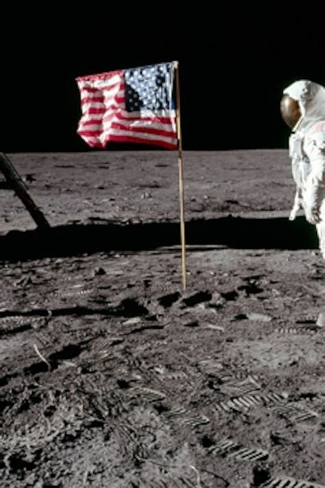 Apollo 11 Moon Landing Flag