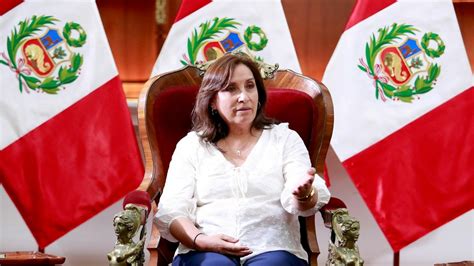 La Presidenta De Perú Plantea Adelantar Elecciones A Diciembre De 2023