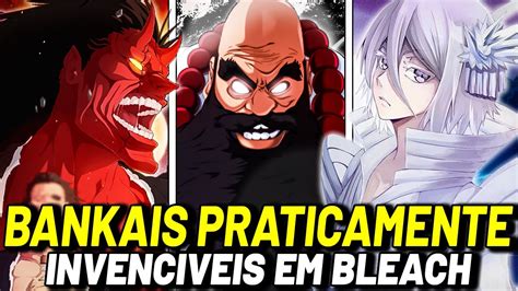 10 BANKAIS PRATICAMENTE INVENCÍVEIS EM BLEACH YouTube