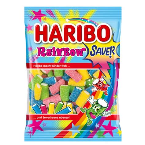 Haribo Rainbow Fizz Gummib Rchen Weingummi Fruchtgummi Sauer G Eur