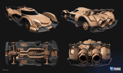 Artstation Rocket League Centio V17 Bobby Mccoin Rocket League