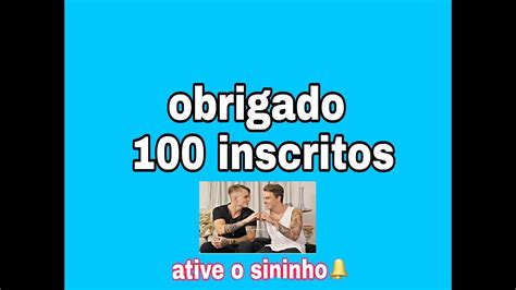 Obrigado 100 Inscritos Flyer Sempree Youtube